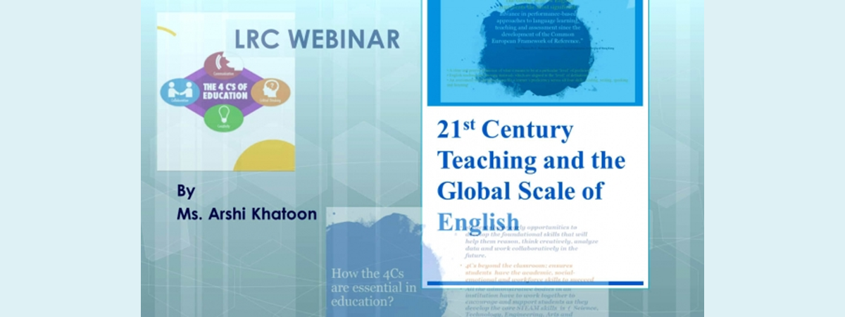 21st Century Teaching and the Global Scale of English