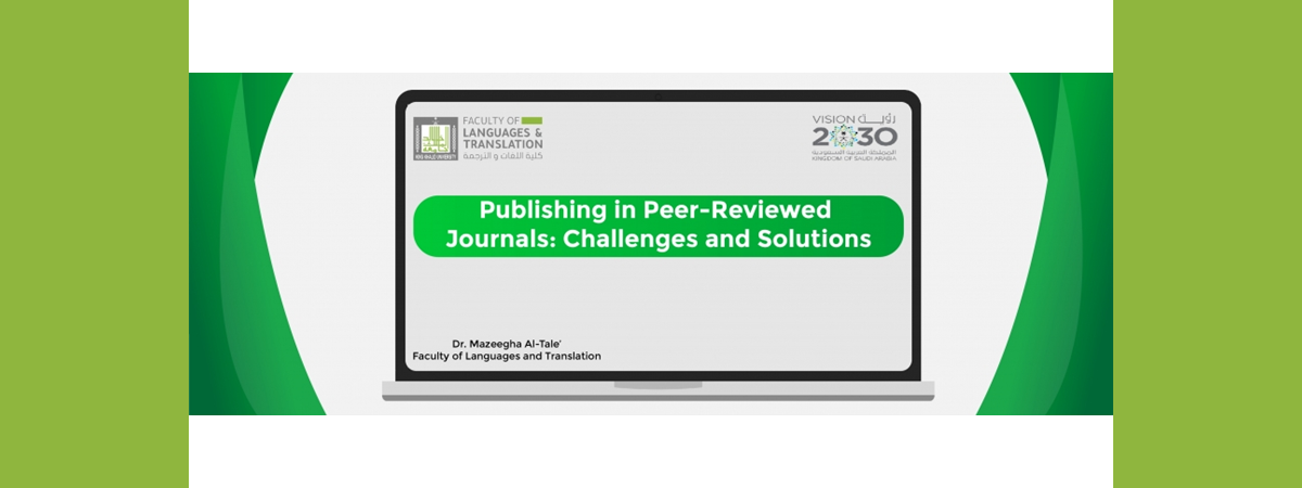 Publishing in Peer-Reviewed Journals: Challenges and Solutions